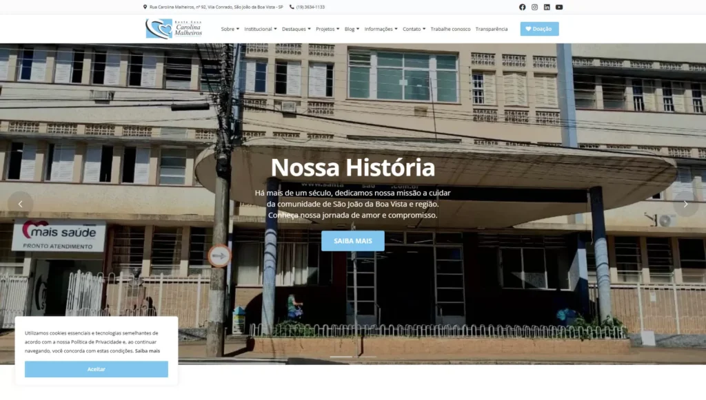 Santa Casa Carolina Malheiros